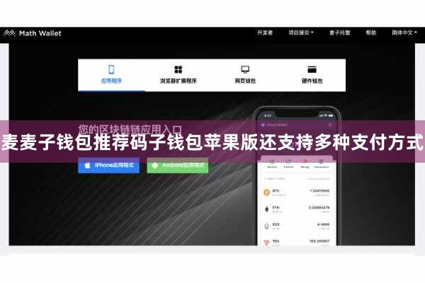 麦麦子钱包推荐码子钱包苹果版还支持多种支付方式