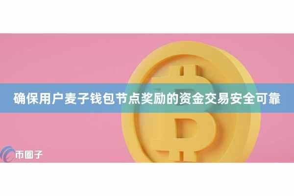 确保用户麦子钱包节点奖励的资金交易安全可靠