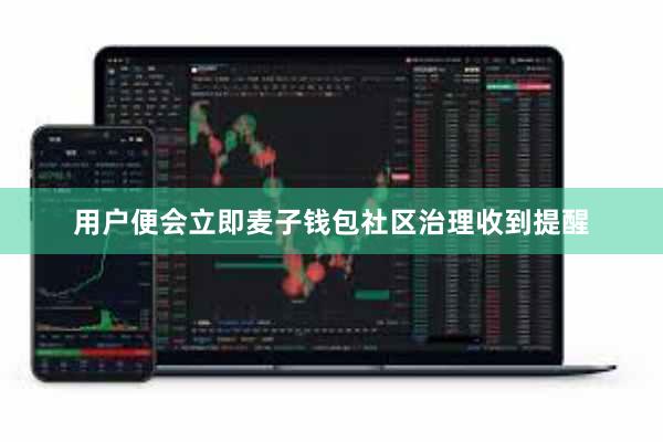 用户便会立即麦子钱包社区治理收到提醒